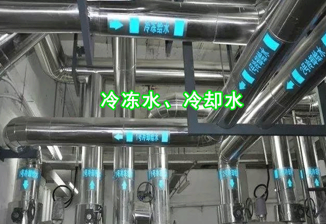 冷凍水（熱水）、冷卻水